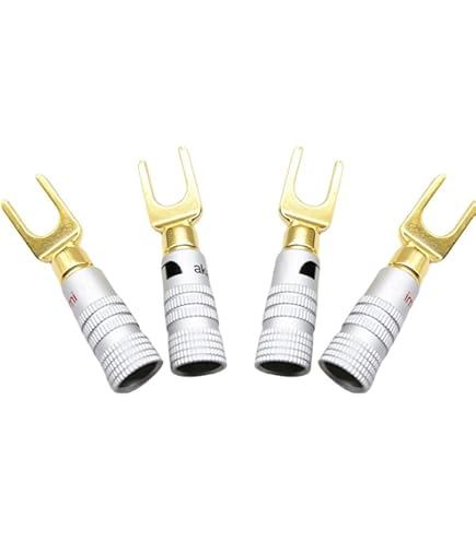 Amazon.co.jp: Yラグ端子 /4本1組 L型 ソルダーレス (無ハンダ) バナナ